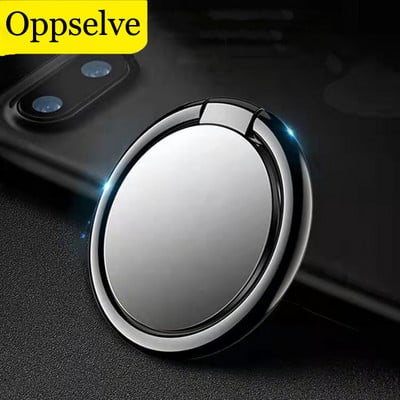 Oppselve Suport de inel pentru telefon mobil din metal de lux Accesorii de suport pentru telefon mobil Suport de suport pentru mașină cu magnet Suport pentru telefoane