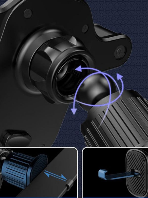 Κλιπ αεραγωγού αυτοκινήτου Βάση στήριξης Gravity Βάση τηλεφώνου αυτοκινήτου Smartphone Βάση GPS Αναβάθμιση βάση στήριξης για το iPhone 13 12 Xiaomi