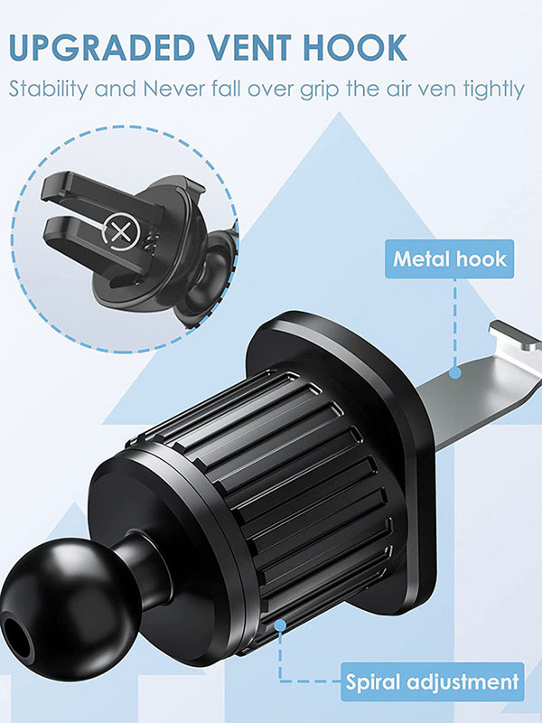 Κλιπ αεραγωγού αυτοκινήτου Βάση στήριξης Gravity Βάση τηλεφώνου αυτοκινήτου Smartphone Βάση GPS Αναβάθμιση βάση στήριξης για το iPhone 13 12 Xiaomi