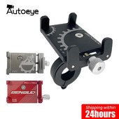 Bicikl Bicikl Držač mobitela Aluminijska legura MTB stalak za motocikl protiv klizanja Podesivi GPS Moto Mirro Stezaljka za upravljač