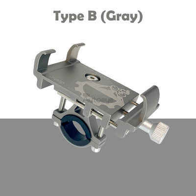 Bicikl Bicikl Držač mobitela Aluminijska legura MTB stalak za motocikl protiv klizanja Podesivi GPS Moto Mirro Stezaljka za upravljač