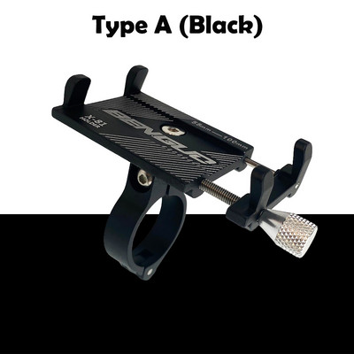 Bicikl Bicikl Držač mobitela Aluminijska legura MTB stalak za motocikl protiv klizanja Podesivi GPS Moto Mirro Stezaljka za upravljač