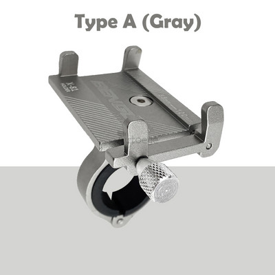 Bicikl Bicikl Držač mobitela Aluminijska legura MTB stalak za motocikl protiv klizanja Podesivi GPS Moto Mirro Stezaljka za upravljač