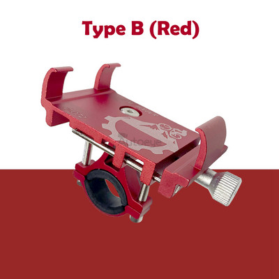 Bicikl Bicikl Držač mobitela Aluminijska legura MTB stalak za motocikl protiv klizanja Podesivi GPS Moto Mirro Stezaljka za upravljač