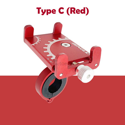 Bicikl Bicikl Držač mobitela Aluminijska legura MTB stalak za motocikl protiv klizanja Podesivi GPS Moto Mirro Stezaljka za upravljač