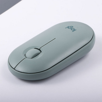 Laptop Tablet Δέκτης USB Slim Quiet Click 24GHz Pebble M350 Silent ασύρματο ποντίκι Bluetooth
