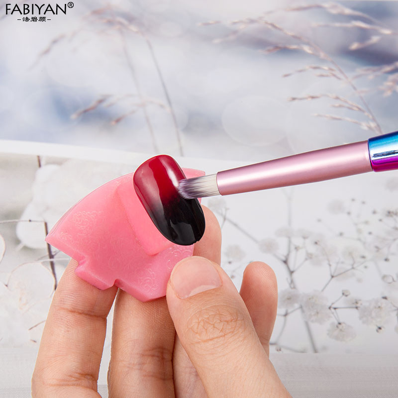 Gradiens körömdíszítő ecset festés rajz UV gél ecset DIY manikűr toll eszközök sellő 2/5 db