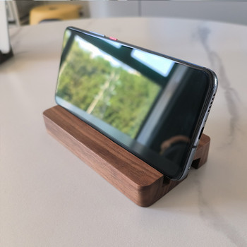 Νέα Απλή Universal Φορητά Ράφια Κινητού από Μασίφ ξύλο Βάση Επιτραπέζιας Βάσης για Κινητό Τηλέφωνο Tablet PC E-reader Home Αξεσουάρ