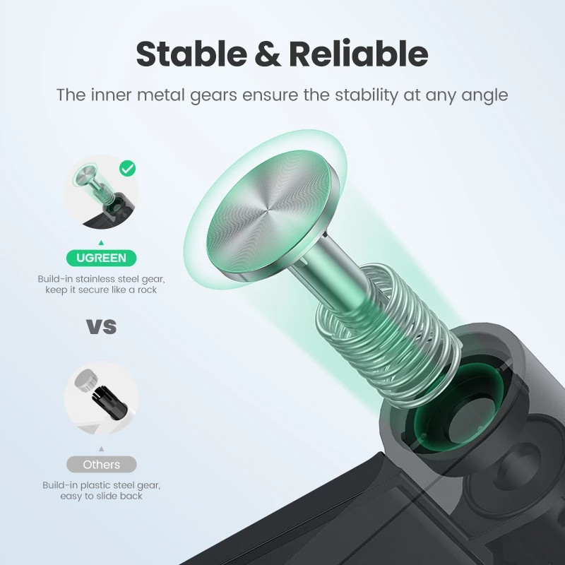 Ugreen φορητή βάση θήκης κινητού τηλεφώνου Υποστήριξη Smartphone Βάση Tablet για iPhone 14 13 Xiaomi Huawei Επιτραπέζια βάση κινητού τηλεφώνου