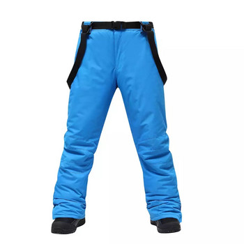 2023 Мъжки панталони за сноуборд на открито -30 градуса Мъжки ски панталони Водоустойчиви дишащи зимни панталони за сняг Мъжки маркови ски панталони