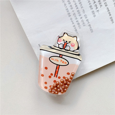 Luksuzna torba za živi pijesak iz crtića Proširivi rukohvat Tok držač telefona Prsten za prste Potpora sklopiva Griptok utičnica za iPhone