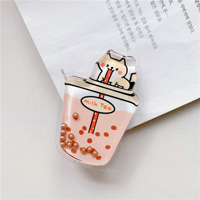 Luksuzna torba za živi pijesak iz crtića Proširivi rukohvat Tok držač telefona Prsten za prste Potpora sklopiva Griptok utičnica za iPhone