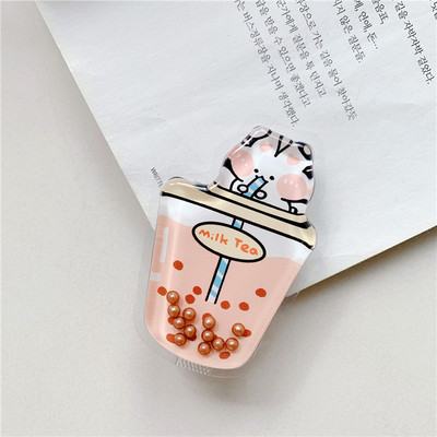 Luksuzna torba za živi pijesak iz crtića Proširivi rukohvat Tok držač telefona Prsten za prste Potpora sklopiva Griptok utičnica za iPhone