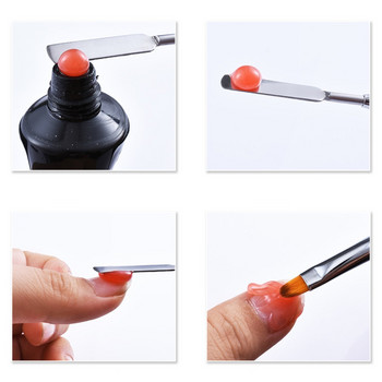 PinPai Double Ways Poly Nail Gel Brush UV Gel Acrylic Polish Brush Builder Gel Nail Art Painting Pen Manicure Nail Tips Tool