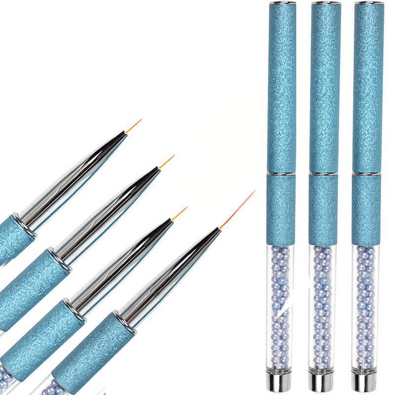 BQAN Professional 5/7/9/11/13 mm küünehari käsitsi joonistamise näpunäited Joonejoonte joonistamine Pliiatsi tööriistad Maniküür küünekunsti pintsli kaunistused