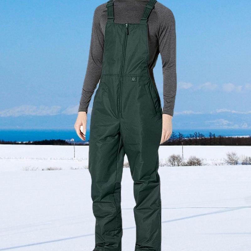 Snow Bibs sínadrágok, kétrétegű kialakítású vízálló síoverallnadrágok, szigetelt sínadrágok, overálok nőknek és férfiaknak