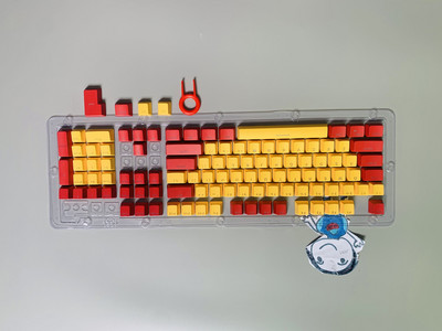 Nová sada 104 klávesov pre mechanickú klávesnicu, podsvietené dvojfarebné ABS fialovo-biele klávesy pre 61/87/104 klávesov Cherry MX