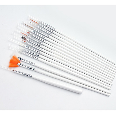 Yinikiz, 15 vnt., nagų dailės antgaliai, įrankiai, lakavimo rašiklis teptukas, piešimas, juostelių įdėklas, „pasidaryk pats“ nagų taškymas, „pasidaryk pats“ dekoracijos