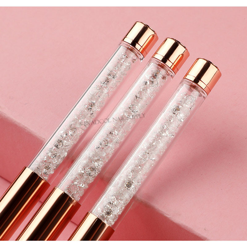 Akrüülist 3D küünekunst UV geel joonistus maalimispintsel Skulptuuride ehitaja küünte laineri näpunäited maniküüri tööriist