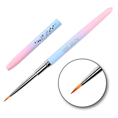 BQAN nagų šepetėlis UV gelio šepetėlis Nagų dailės teptuko linija tapybos šepečiai Akrilo plonas įklotas piešimo rašiklis Manikiūro įrankiai profesionalams