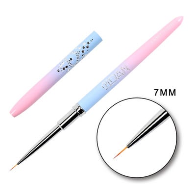 BQAN nagų šepetėlis UV gelio šepetėlis Nagų dailės teptuko linija tapybos šepečiai Akrilo plonas įklotas piešimo rašiklis Manikiūro įrankiai profesionalams