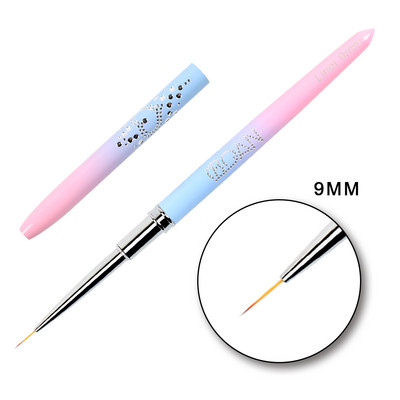 BQAN nagų šepetėlis UV gelio šepetėlis Nagų dailės teptuko linija tapybos šepečiai Akrilo plonas įklotas piešimo rašiklis Manikiūro įrankiai profesionalams