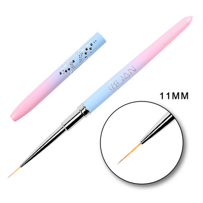 BQAN nagų šepetėlis UV gelio šepetėlis Nagų dailės teptuko linija tapybos šepečiai Akrilo plonas įklotas piešimo rašiklis Manikiūro įrankiai profesionalams