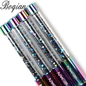 BQAN Rainbow 2#4#6#8# Pure Kolinsky Nail Acrylicy Brush For Manicure Extension Pen For Nail Painting Πινέλο ζωγραφικής