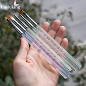 5 spalvų Aurora permatomas nagų dažymas gėlių drožyba UV geliu prailginamasis įdėklas Piešimas akrilinis prancūziškas rašiklis