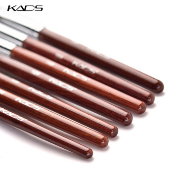 1 τεμ Kolinsky Acrylic Nail Art Brush with Red Wood Handle Acrylic Brush Gel Pen Kolinsky Sable Manicure UV Gel Brush