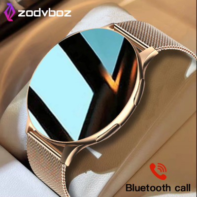 Zodvboz 2023 Νέο έξυπνο ρολόι Στρογγυλό έξυπνο ρολόι Bluetooth κλήσεις Ρολόγια ανδρικό γυναικείο βραχιόλι γυμναστικής Προσαρμοσμένη όψη ρολογιού + κουτί δώρου