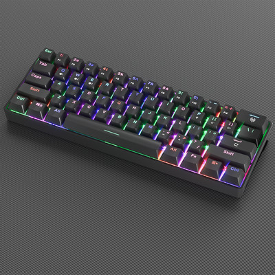 SK961 Žičana/bežična Bluetooth mehanička tipkovnica sa 61 tipkom Type-C RGB s pozadinskim osvjetljenjem Tipkovnica za igranje koja se može zamijeniti bez prekida za prijenosna računala ipad