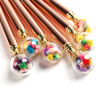 1 τμχ Nail Art Brsuh Oval Gel Polish Brush for Manicure Acrylic UV Gel Extension Builder Drawing Painting Pen Rhinestone Crystal