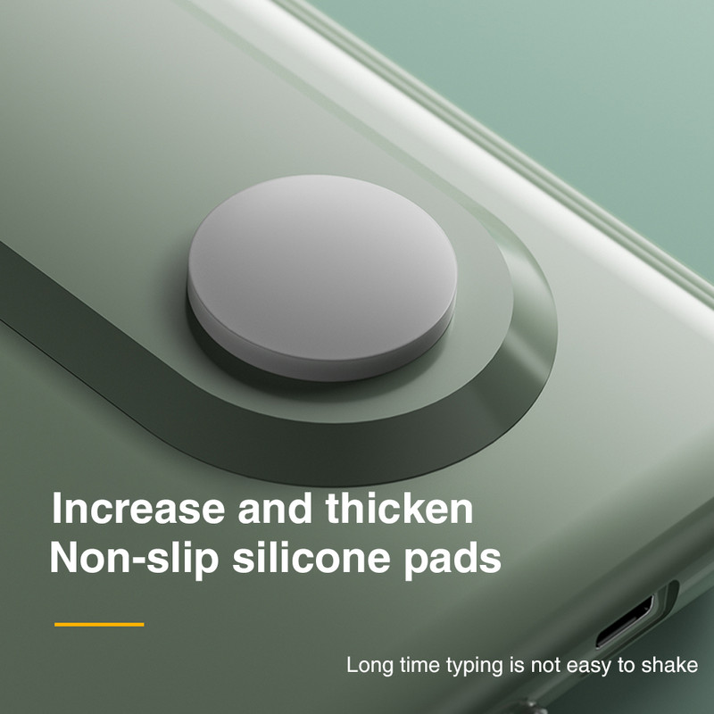 AULA F3680 Keyboard 79 Keys Red Switch Green Wired Keyborad Σύνδεση τριών λειτουργιών για φορητό υπολογιστή παιχνιδιών