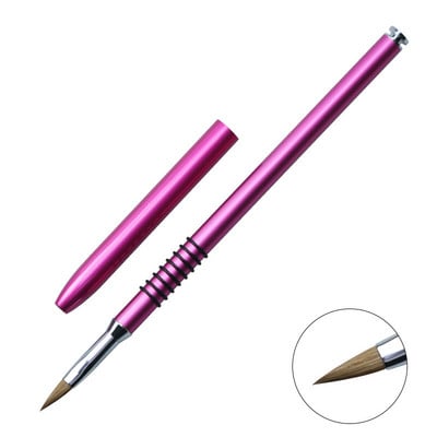 Nail Crystal Carved UV Gel Pen Комплект четки за маникюр Nail Art Painting 3D Manicure Draw Paint Pe