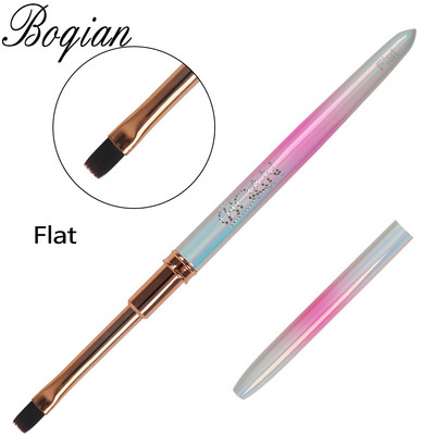 BQAN Nail Art Perie Gel Perie Pentru Manichiură Acrilic UV Gel Extensie Pen Oja Pictura Desen Perie Liner Penie Pens pentru unghii