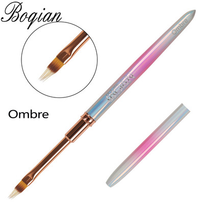 BQAN Nail Art Perie Gel Perie Pentru Manichiură Acrilic UV Gel Extensie Pen Oja Pictura Desen Perie Liner Penie Pens pentru unghii