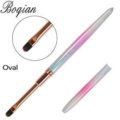 BQAN Nail Art Perie Gel Perie Pentru Manichiură Acrilic UV Gel Extensie Pen Oja Pictura Desen Perie Liner Penie Pens pentru unghii