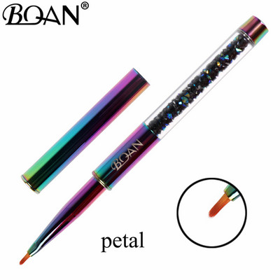 BQAN Rainbow Liner körömecset Körömdísz ecsetvonal Festés Ecsetek Kristály Akril Vékony Bélés Rajztoll Manikűr Eszközök UV Gél