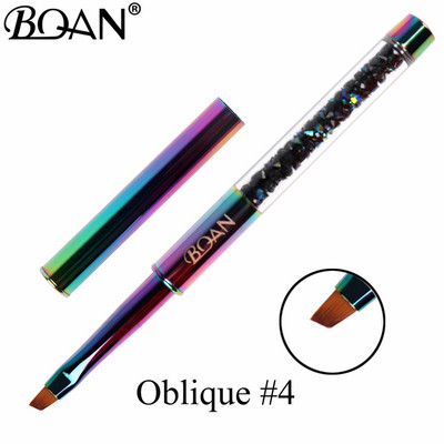 BQAN Rainbow Liner körömecset Körömdísz ecsetvonal Festés Ecsetek Kristály Akril Vékony Bélés Rajztoll Manikűr Eszközök UV Gél