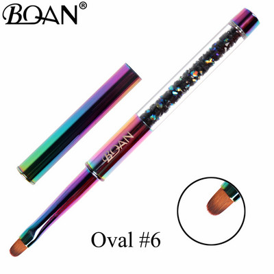 BQAN Rainbow Liner körömecset Körömdísz ecsetvonal Festés Ecsetek Kristály Akril Vékony Bélés Rajztoll Manikűr Eszközök UV Gél