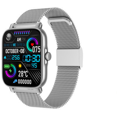 2022 m. „Bluetooth“ atsiliepimo skambutis Išmanusis laikrodis vyriškas širdies ritmo stebėjimo prietaisas, IP67 vandeniui atsparus moteriškas išmanusis laikrodis, skirtas „Android IOS“