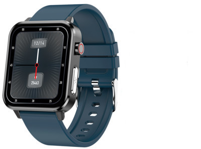 Vyriškas PPG EKG E86 išmanusis laikrodis su kūno temperatūros širdies ritmo kraujospūdžio matuokliu, 1,7 colio moteriškas sportinis laikrodis