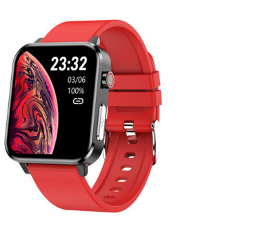 Vyriškas PPG EKG E86 išmanusis laikrodis su kūno temperatūros širdies ritmo kraujospūdžio matuokliu, 1,7 colio moteriškas sportinis laikrodis