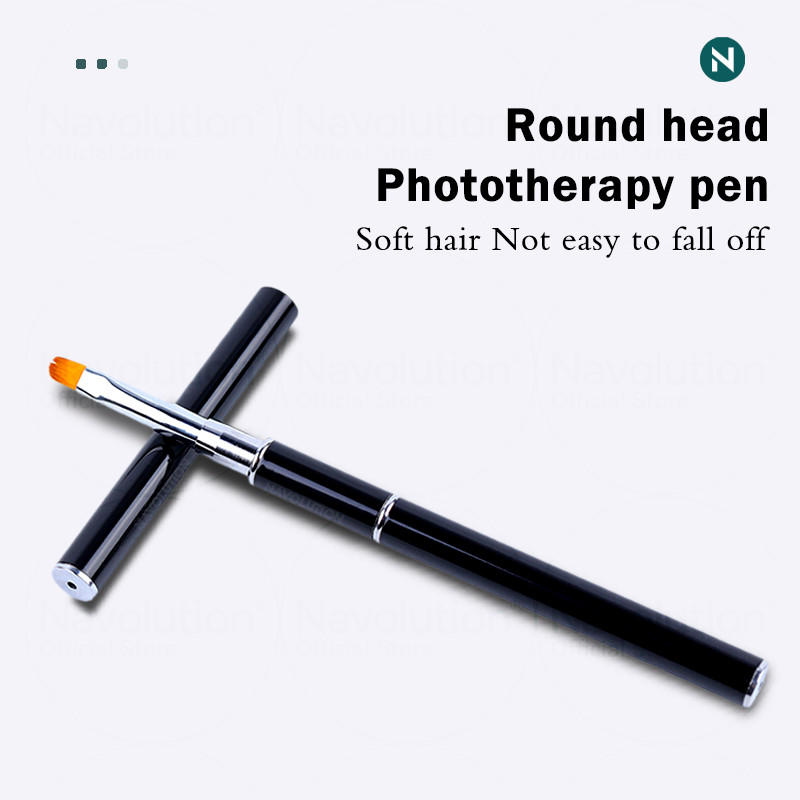 Βούρτσα νυχιών με διπλή κεφαλή Ακρυλικό UV GeL Επέκταση Βούρτσα σχεδίασης στυλό Αφαίρεση σπάτουλα Stick All for Manicure Tools