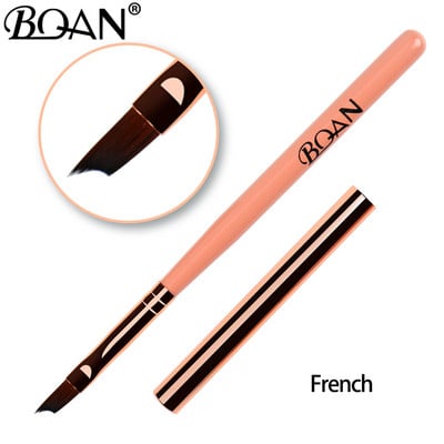 BQAN Nail Art Brush Painting Draw Nail Brush Gel Brush Akrilas UV gelinis nagų lakas manikiūro rašiklis Liner Brush Ombre Brush Nail Pen