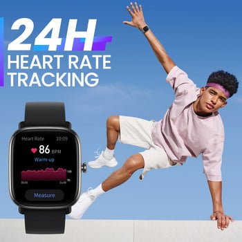 【Νέα έκδοση】 Amazfit GTS 2 mini Smartwatch 68+ Sports Modes Παρακολούθηση ύπνου Έξυπνο ρολόι για Android για iOS