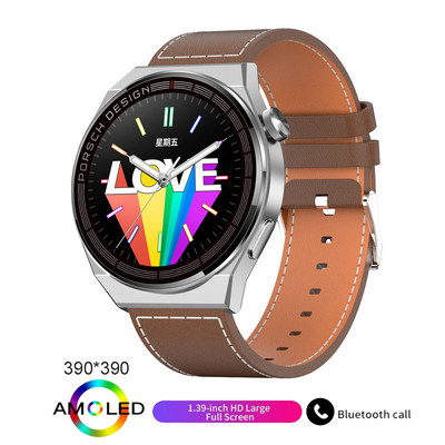 2023 m. NFC išmanusis laikrodis vyriškas AMOLED 390*390 HD ekranas Visada rodyti laiką Bluetooth Call IP68 vandeniui atsparus išmanusis laikrodis, skirtas Xiaomi