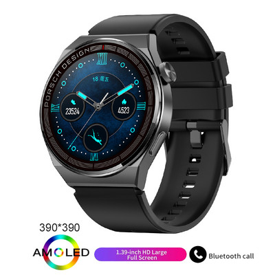 2023 m. NFC išmanusis laikrodis vyriškas AMOLED 390*390 HD ekranas Visada rodyti laiką Bluetooth Call IP68 vandeniui atsparus išmanusis laikrodis, skirtas Xiaomi