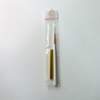 Професионален акрилен инструмент за рисуване на нокти, ленти, линии, четки, тънка линия, писалка за рисуване, маникюр, гел четка 15 мм